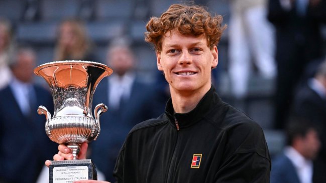 Jannik Sinner venció a Casper Ruud e hizo historia al conquistar el Masters de Roma