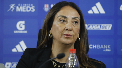   Cecilia Pérez abordó la opción de dialogar con la U. de Chile tras tensiones con Azul Azul 