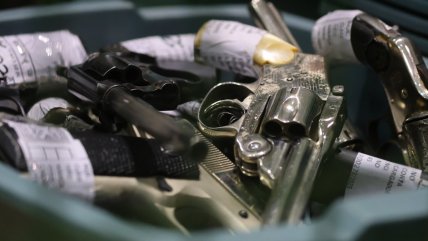  Autoridad concretó primer operativo de destrucción de armas del año 