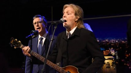  Stephen Colbert despidió su emblemático late junto a Paul McCartney  