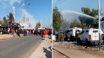 Serios incidentes marcaron 