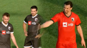 Pangal Andrade y Pedro Astorga jugaron partido con Zlatan Ibrahimović en Polonia