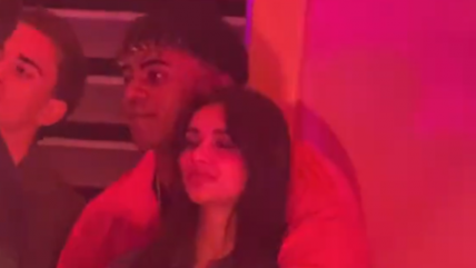   Con su nueva pareja: Lamine Yamal estuvo presente en el concierto de Bad Bunny 