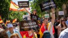 Miles de personas se reunieron en Madrid para pedir la renuncia de Pedro Sánchez