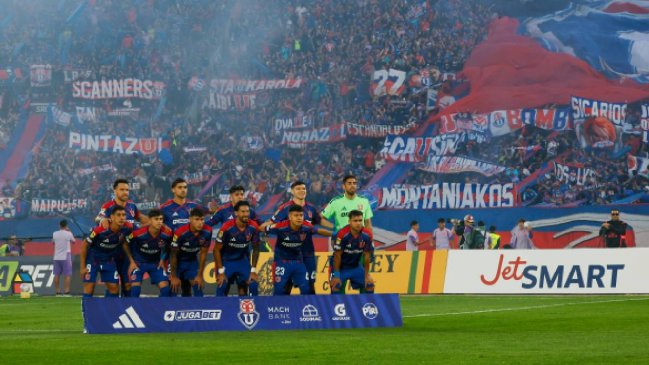 Los saludos al club Universidad de Chile por su aniversario 99