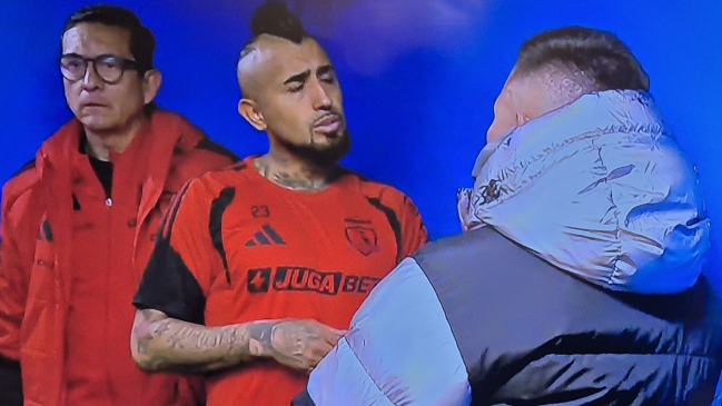 Arturo Vidal y Gary Medel se reunieron tras finalizar el clásico de la UC y Colo Colo