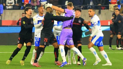 Informe arbitral identificó a jugadores de la UC y Colo Colo que participaron de la gresca final