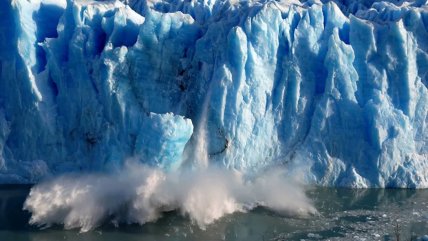 Estudio en glaciar de la Patagonia detectó 1.200 desprendimientos de hielo en mes y medio