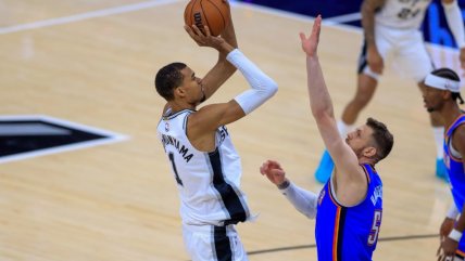   Los Spurs igualaron la serie ante Oklahoma en la final del Oeste de la mano de un gran Wembanyama 