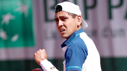 Un sólido Alejandro Tabilo concretó un arrollador debut en Rolad Garros