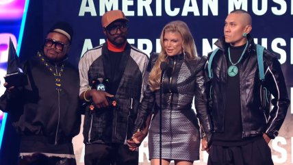 ¡Juntos otra vez! Fergie se reunió con los Black Eyed Peas