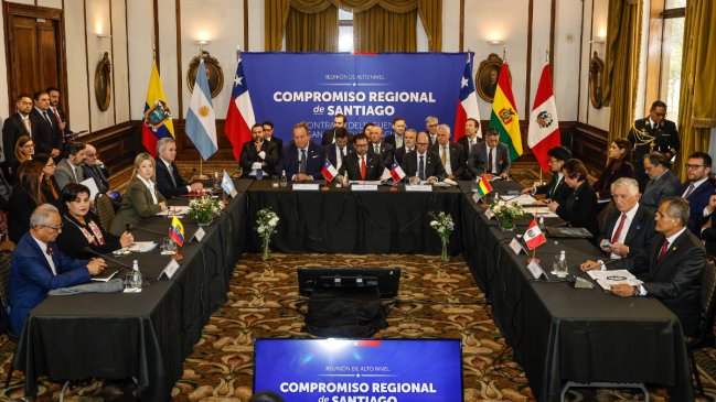 Chile, Argentina, Bolivia, Perú y Ecuador buscan aumentar la cooperación contra el crimen