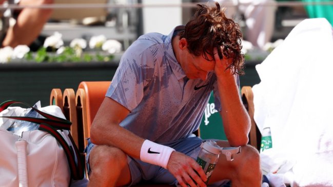 Un mermado Sinner dijo adiós a Roland Garros tras caer ante Cerúndolo