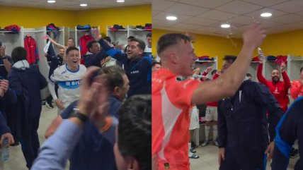 El desatado festejo de la UC en La Bombonera tras eliminar a Boca en la Libertadores