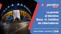 Cooperativa Deportes: La previa al decisivo Boca-U. Católica de Libertadores