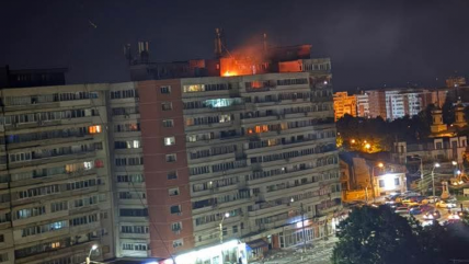   Europa y la OTAN condenan el impacto de un dron ruso contra un edificio de Rumania 