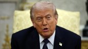 Trump se reúne con su equipo para tomar una 
