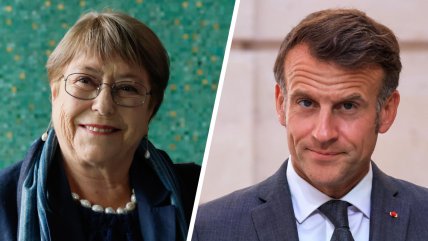 Bachelet se reunió con Macron para consolidar su candidatura a liderar la ONU