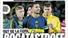 Olé lideró los lamentos de los diarios argentinos por la eliminación de Boca