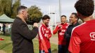 La Roja recibió visita de bicampeones de América
