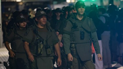 Operativo de Carabineros terminó con más de 1.200 detenidos a nivel nacional
