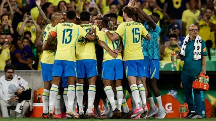 Brasil se dio un festín ante Panamá de la mano de Vinicius