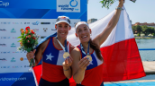 Hermanas Abraham ganaron medalla de bronce en la Copa del Mundo de Sevilla