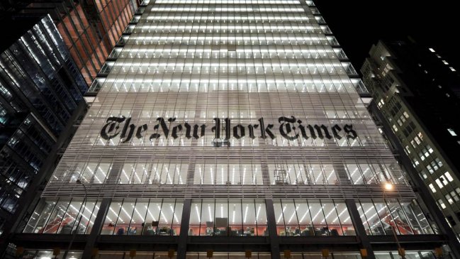 New York Times acusó a las empresas de IA de 