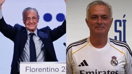   Florentino Pérez anunció que Mourinho será el DT de Real Madrid si es reelegido presidente 
