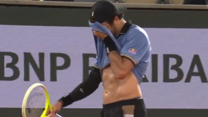  [VIDEO] Berrettini se retiró lesionado entre lágrimas y Arnaldi avanzó a semis en Roland Garros 