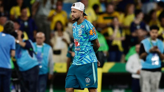 Neymar sumó otra preocupación para Brasil a días del debut en el Mundial