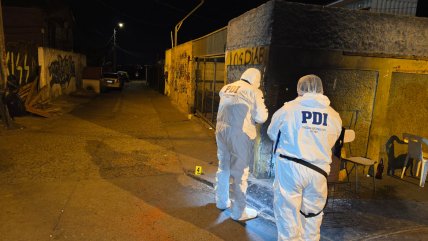 Tiroteo mató a una joven y dejó siete heridos en Valparaíso