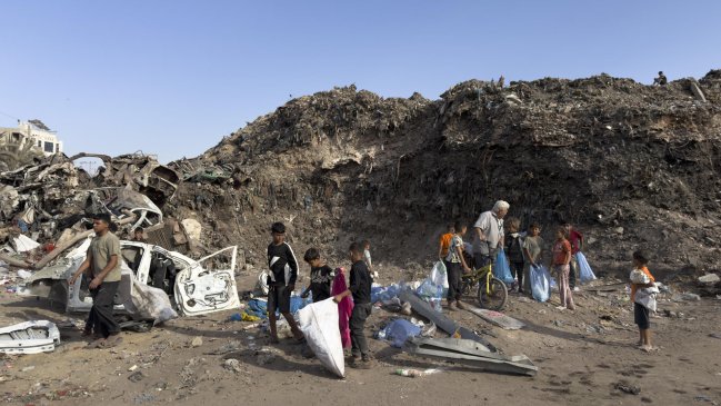 A ocho meses de tregua, Gaza vive entre ratas, basura, enfermedades y tiendas de campaña