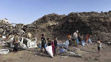 A ocho meses de tregua, Gaza vive entre ratas, basura, enfermedades y tiendas de campaña