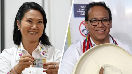 Balotaje en Perú: Bocas de urna arrojan empate técnico con leve ventaja de Fujimori