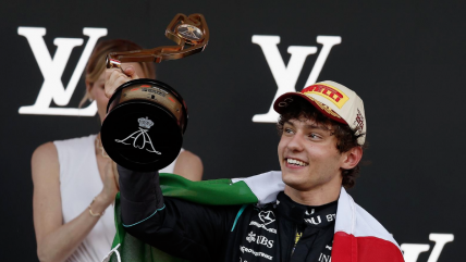   Andrea Kimi Antonelli celebró en el GP Mónaco su quinto triunfo consecutivo 