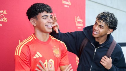  Lamine Yamal estrenó su primera figura de cera en Madame Tussauds 
