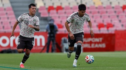   Darío Osorio salió lesionado del duelo entre Chile y RD Congo 
