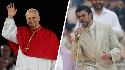  El papa se reunió con Bad Bunny y su familia  