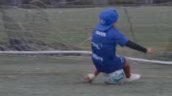 [VIDEO] Miguelito se perdió un gol en la boca del arco con la selección de creadores