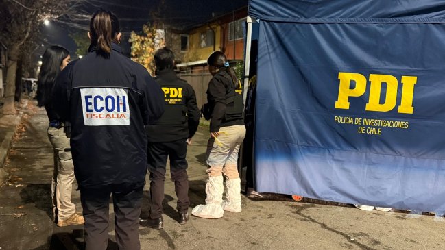 La Pintana: Hombre falleció tras ser baleado en el cuello