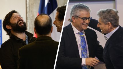   Con la presencia de Gabriel Boric, Mario Marcel lanzó su libro 