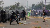 La jornada inaugural del Mundial en México dejó 19 detenidos y 11 policías heridos