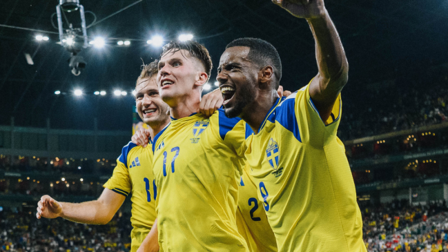 Suecia goleó a Túnez y tomó el liderato del Grupo F en su estreno por el Mundial