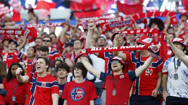 ¡Reman los vikingos! La viral coreografía de hinchas de Noruega en el Mundial
