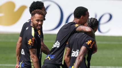   Neymar volvió a entrenar con Brasil y apunta a estar ante Haití 