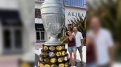 Sergio Jadue sorprendió con imagen junto a una enorme Copa América en pleno Mundial