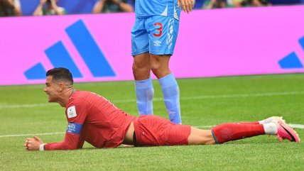   Cristiano Ronaldo desentonó en su debut por el Mundial 