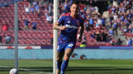 La formación de U. de Chile para recibir a O'Higgins en duelo postergado de la Liga de Primera