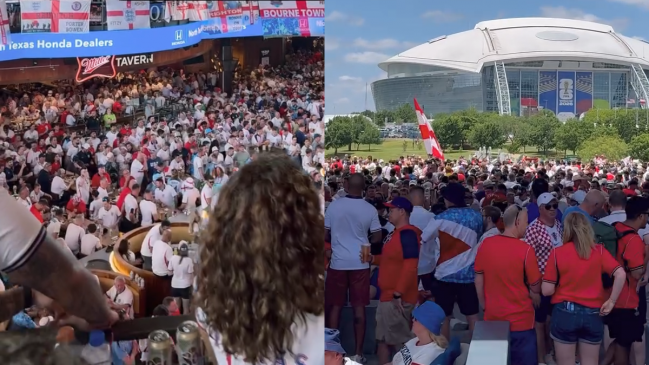 Hinchas de Inglaterra y Croacia bebieron más de 45.000 cervezas en un bar cercano al estadio